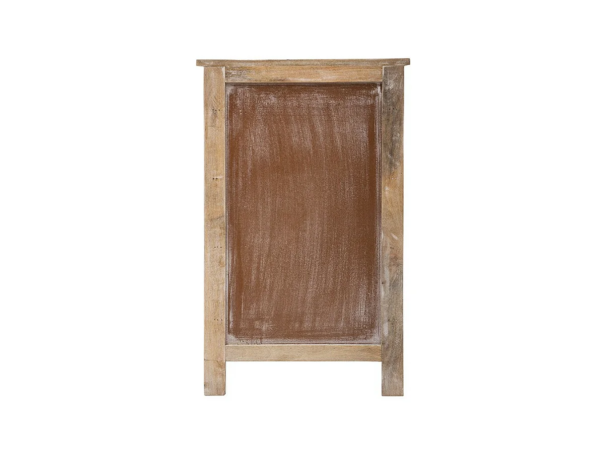 Chiffonnier 4 Tiroirs en Bois "Shirel" 80cm Naturel