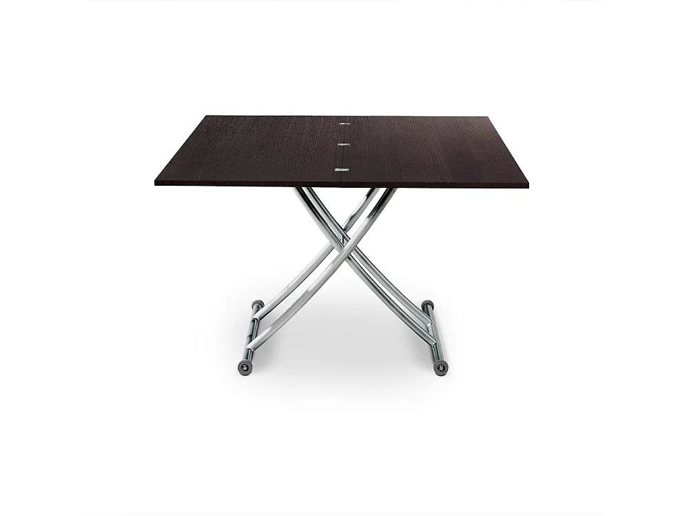 Table Basse Relevable "Higher" 57-114cm Bois Wenge