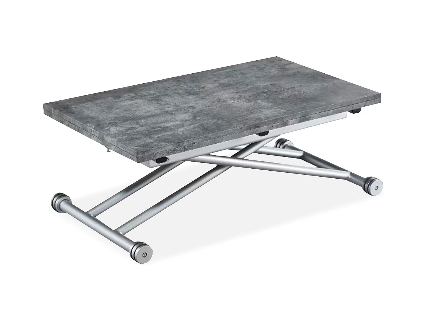 Table Basse Rectangulaire "Higher" 114cm Gris Foncé