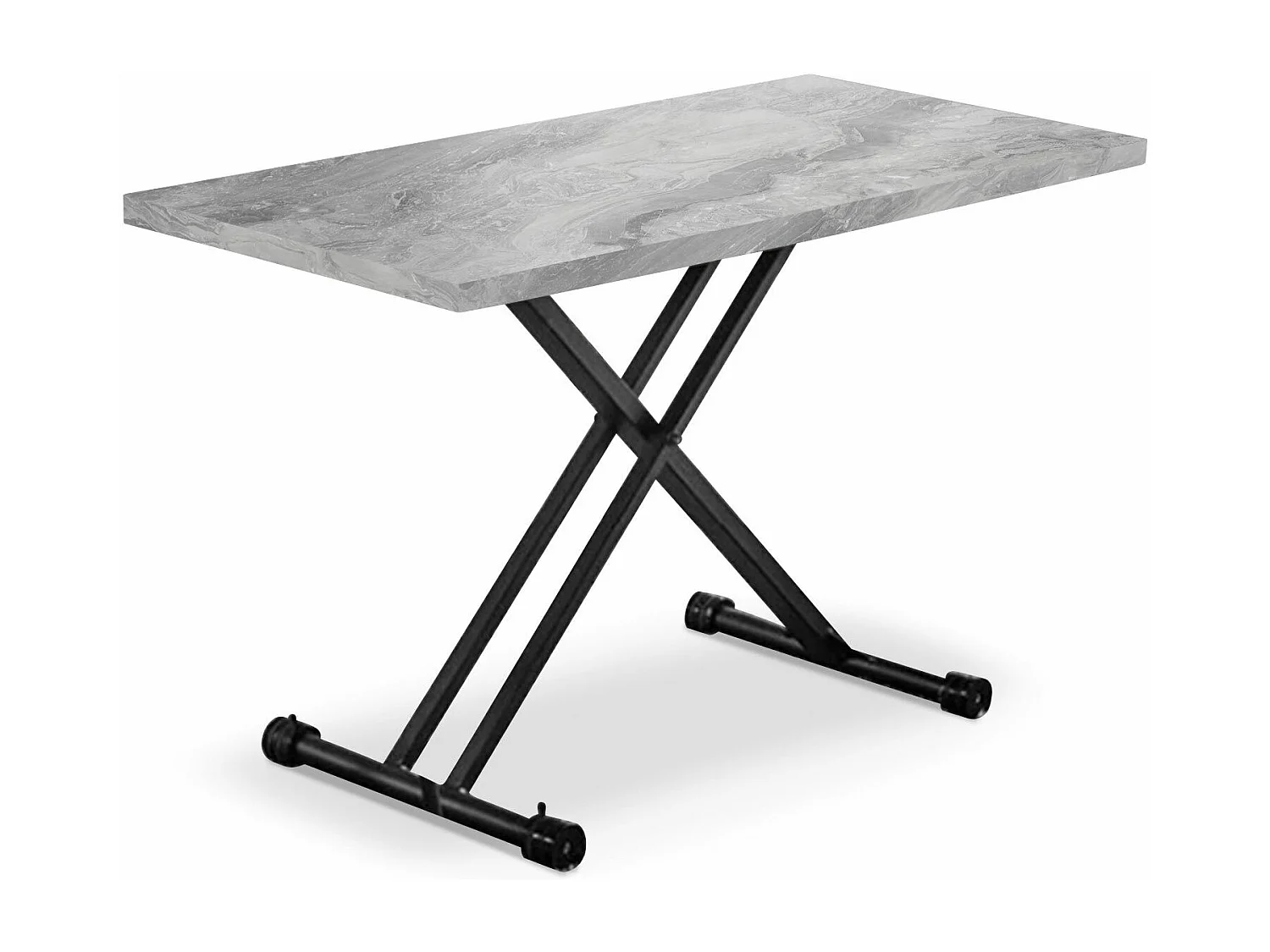 Table Basse Relevable "Becca" 120cm Gris