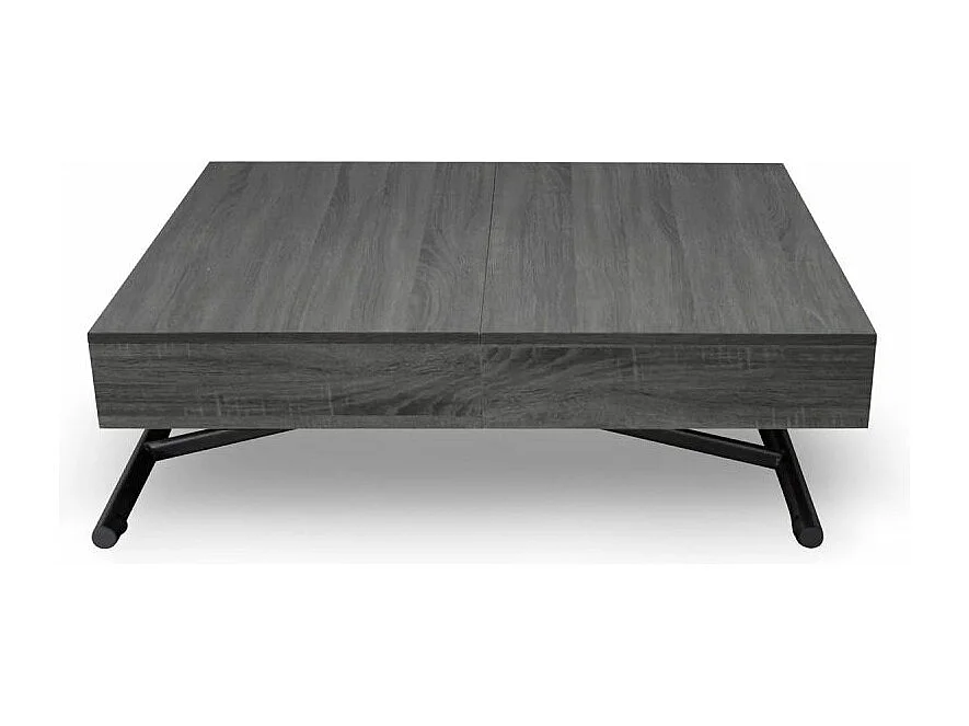 Table Basse Relevable "Lift" 120-190cm Gris