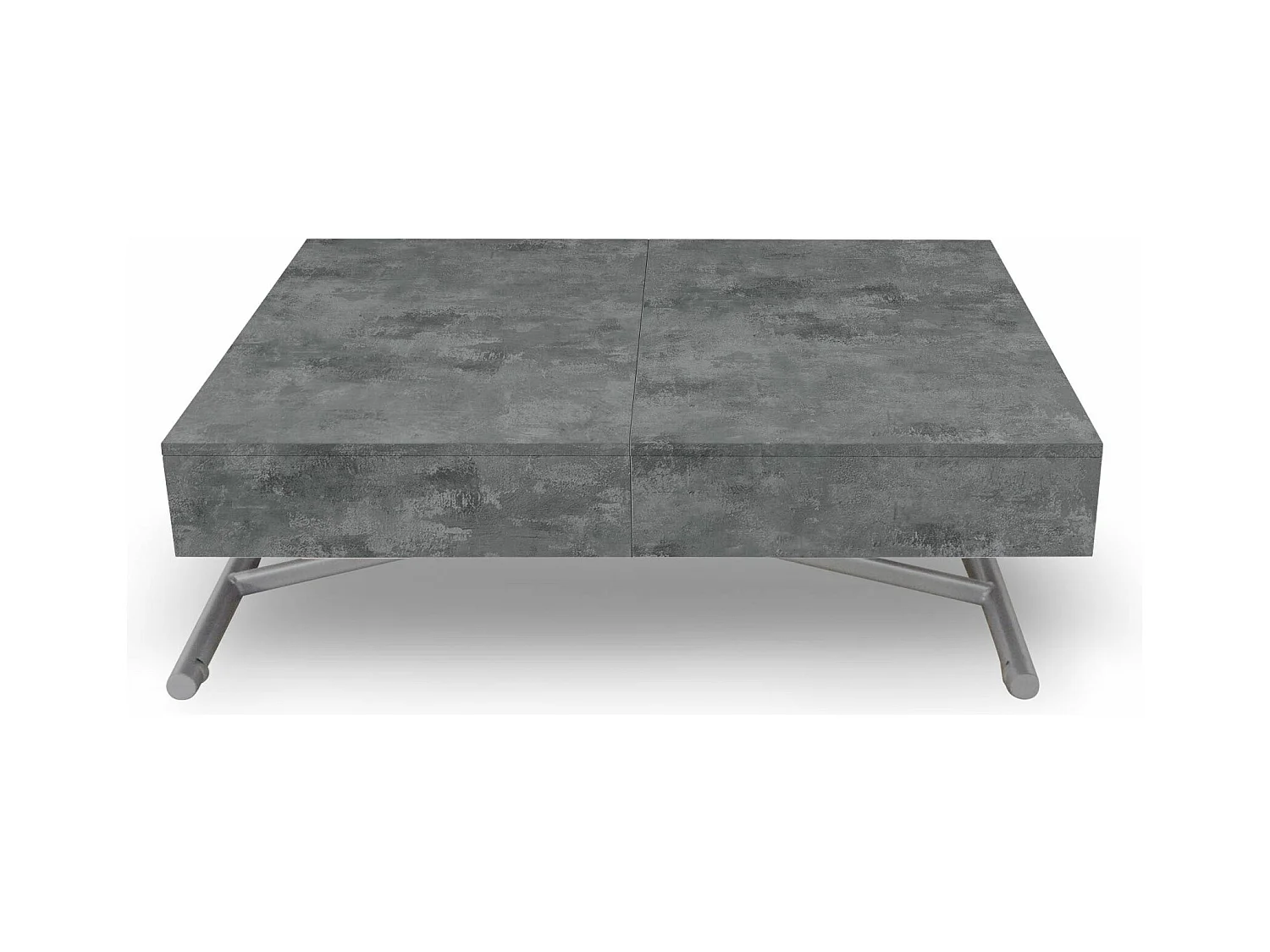 Table Basse Relevable "Lift" 120-190cm Béton