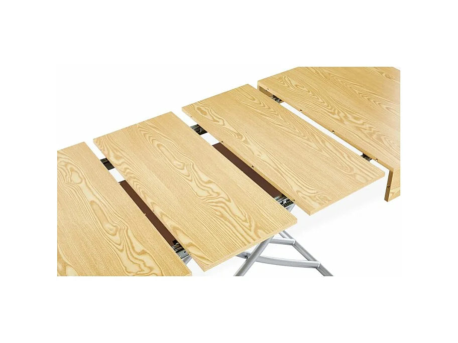 Tavolino basso allungabile Sundance rovere chiaro