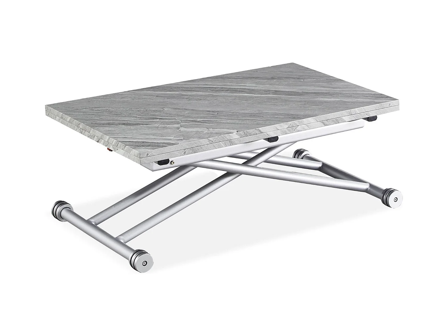 Table Basse Rectangulaire "Higher" 114cm Gris