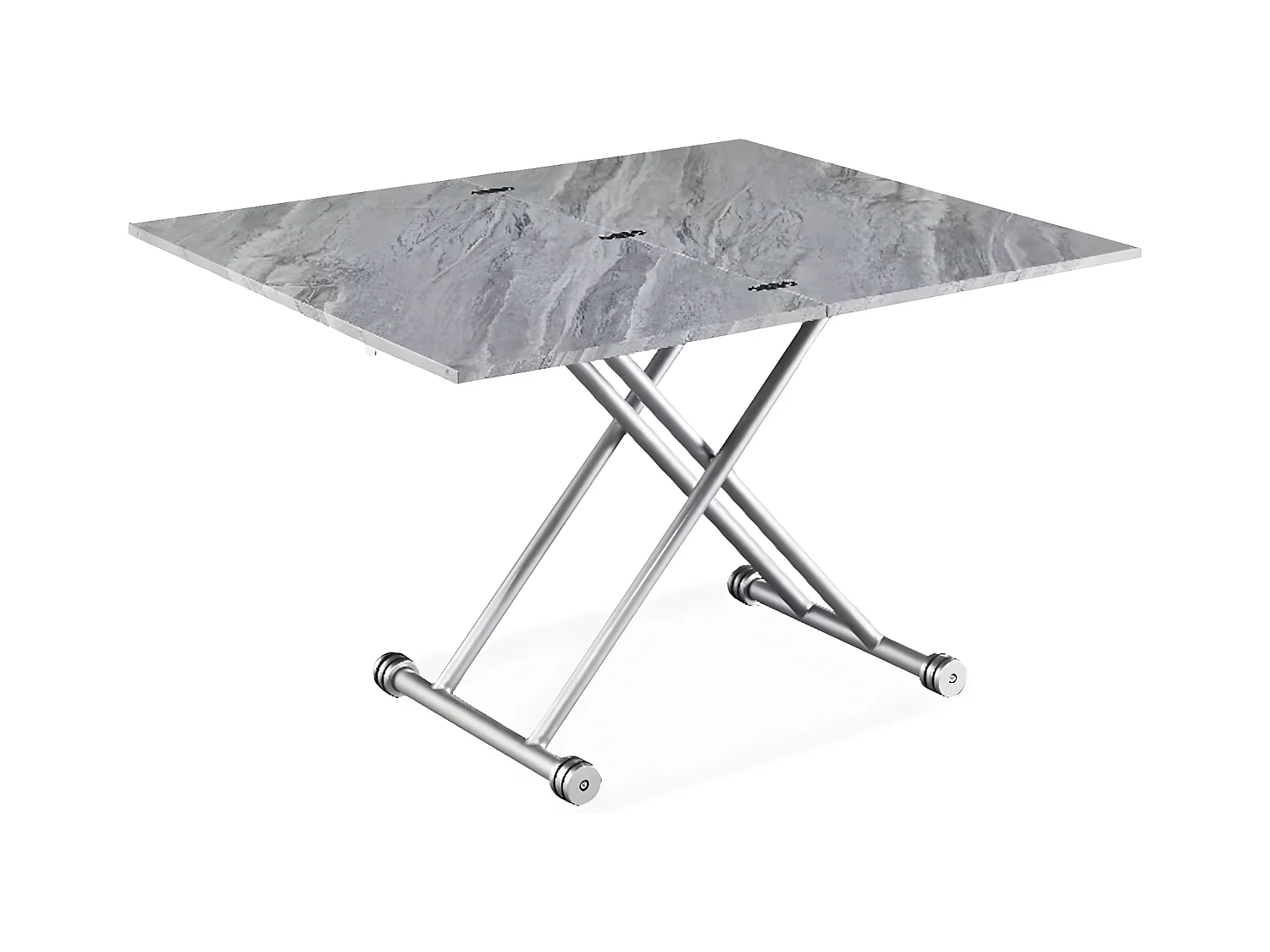 Table Basse Rectangulaire "Higher" 114cm Gris