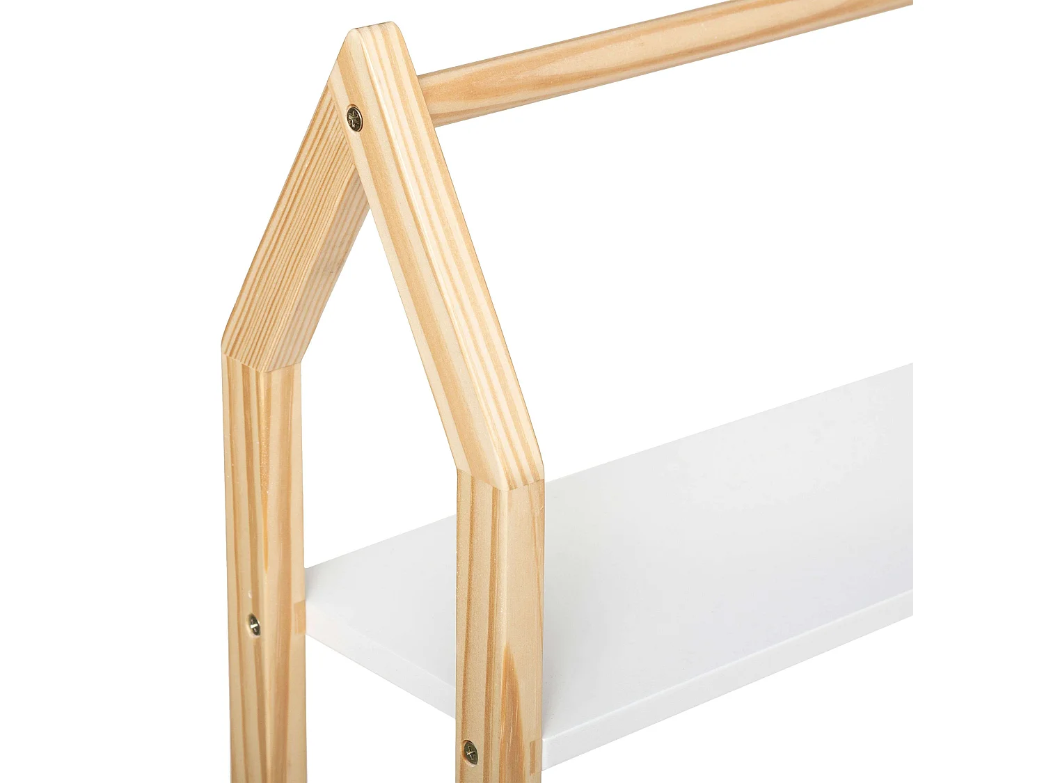 Étagère Murale Enfant "Maison" 56cm Blanc