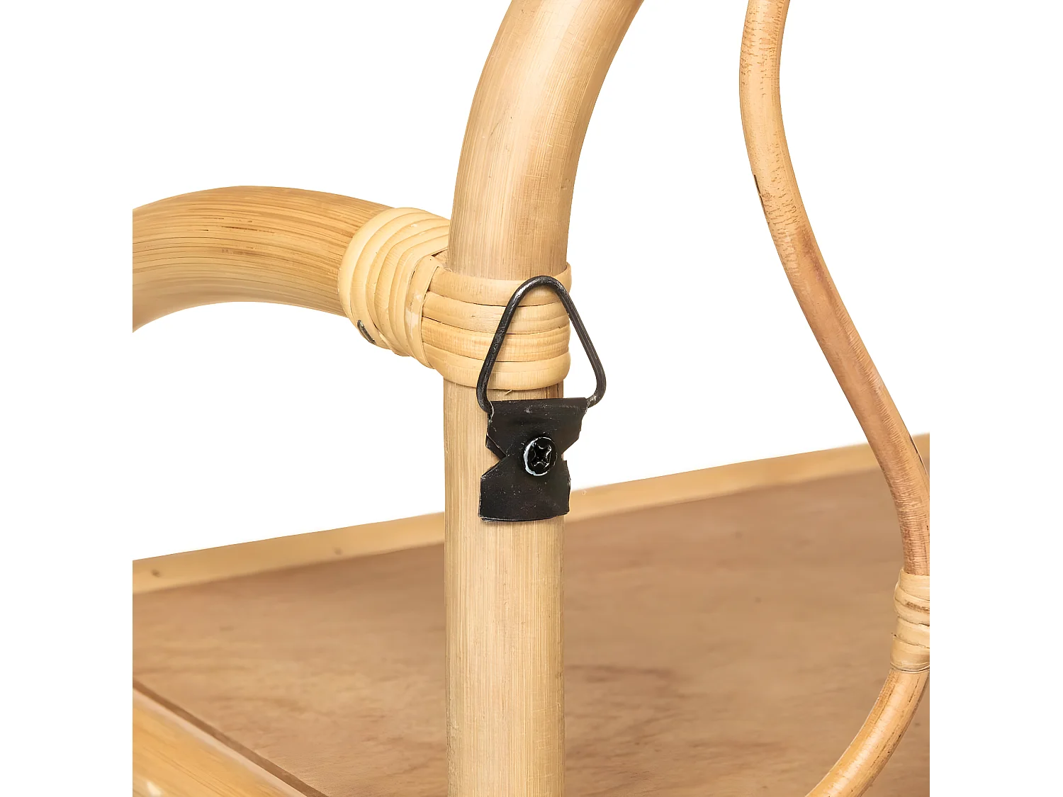 Étagère Murale en Rotin "Liberty" 57cm Naturel