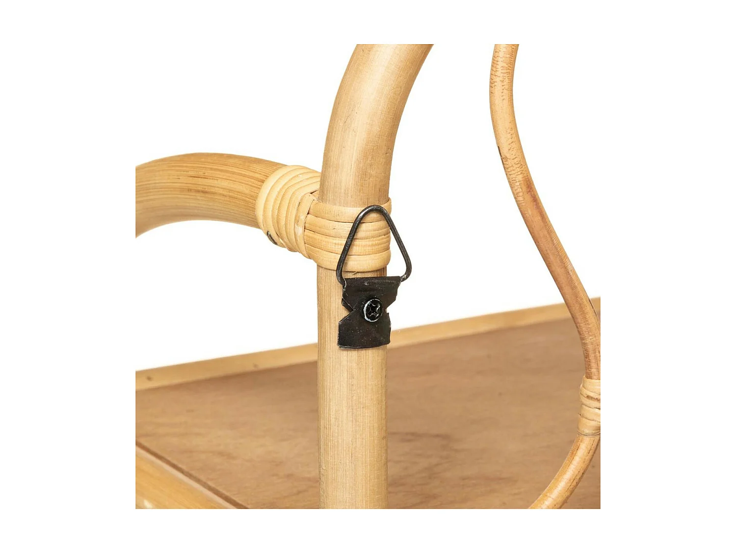 Étagère Murale en Rotin "Liberty" 57cm Naturel