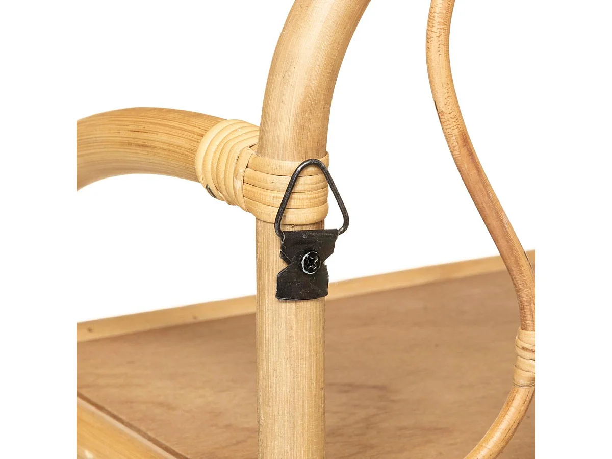 Étagère Murale en Rotin "Liberty" 57cm Naturel