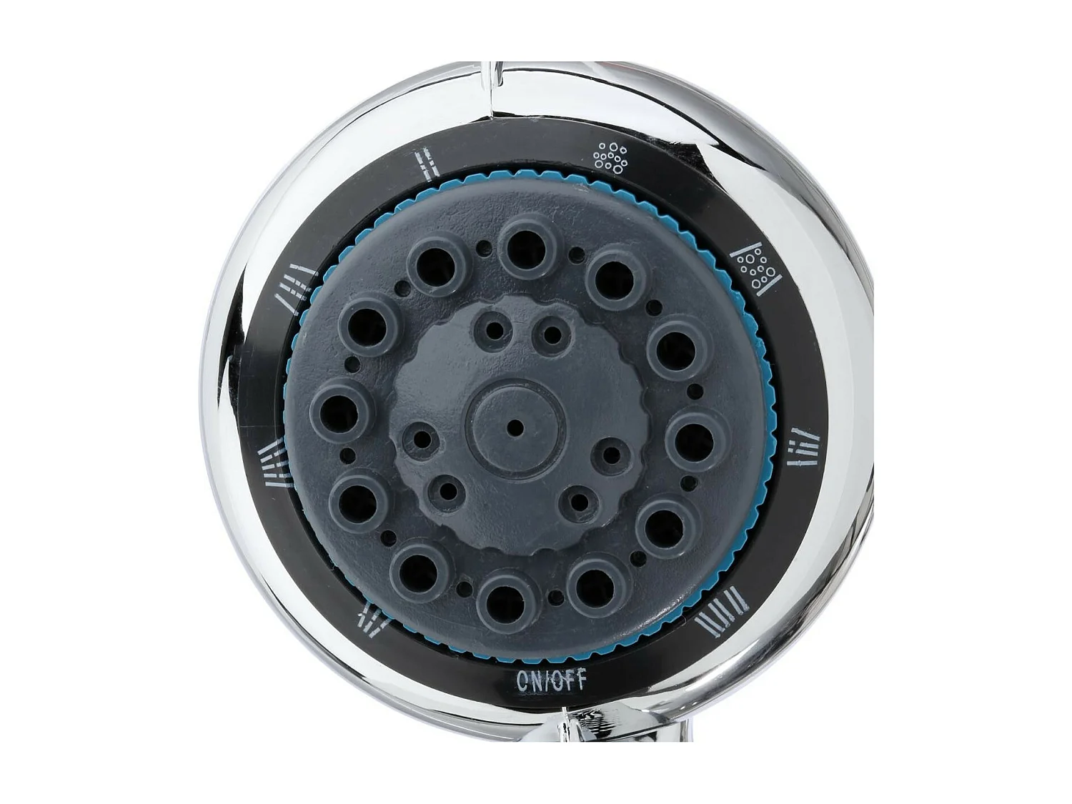 Pommeau de Douche "7 Fonctions" 22cm Chrome