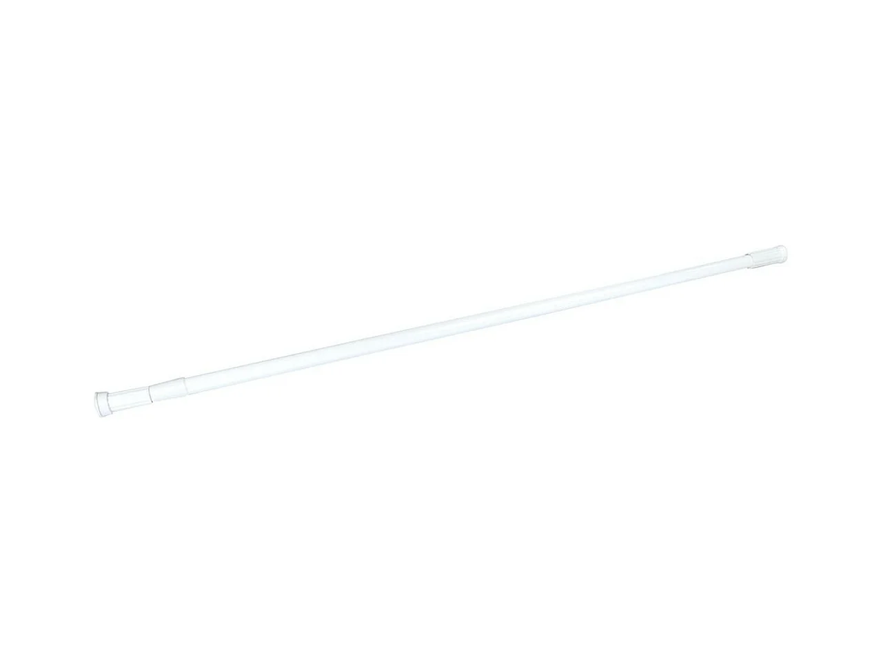 Tringle de Douche "Extensible" 75-115cm Blanc