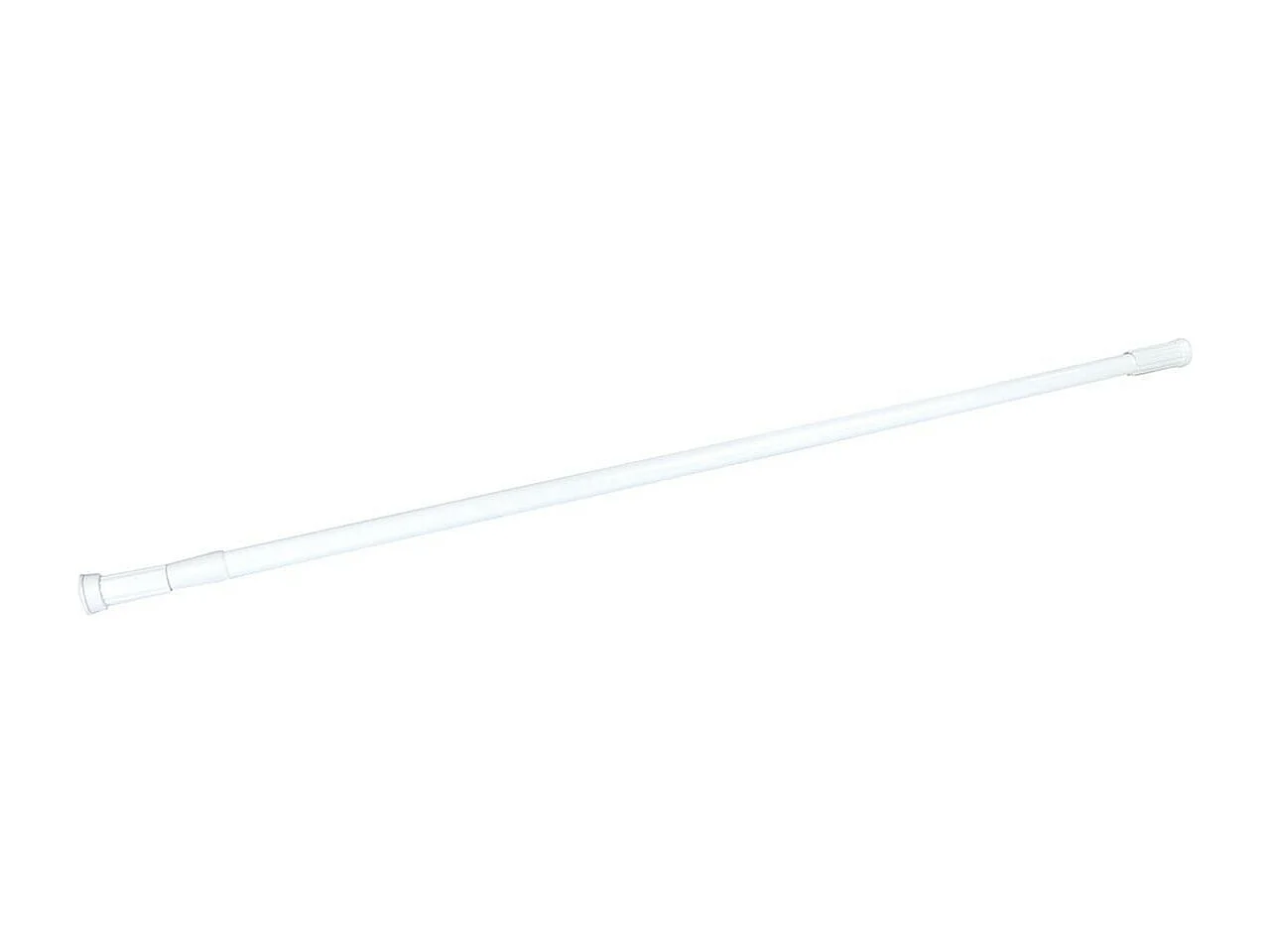 Tringle de Douche "Extensible" 75-115cm Blanc