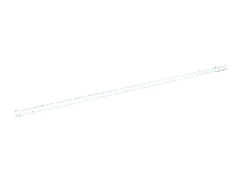 Tringle de Douche "Extensible" 75-115cm Blanc