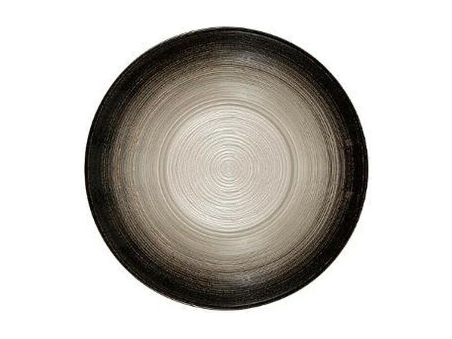 Lot de 6 Coupelles "Jem" 20cm Noir & Argent