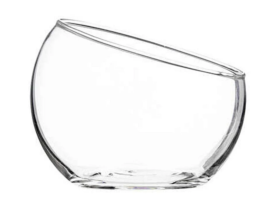 Lot de 6 Verrines Rondes "Palm" 10cm Transparent