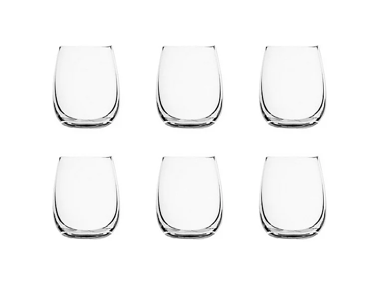 Lot de 6 Verrines en Verre "Trattoria" 4cm Transparent