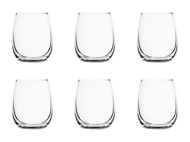 Lot de 6 Verrines en Verre "Trattoria" 4cm Transparent