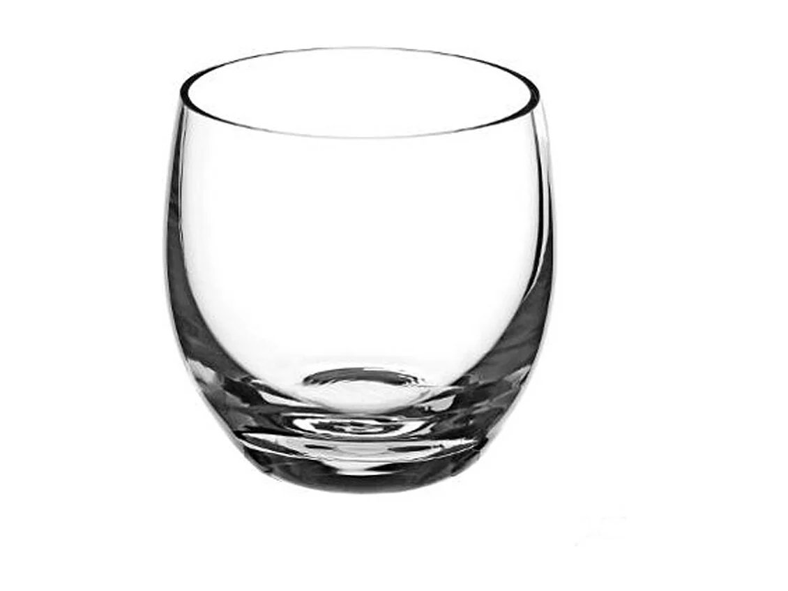 Lot de 6 Verrines Verre Arrondies "Bistro" 6cm Transparent