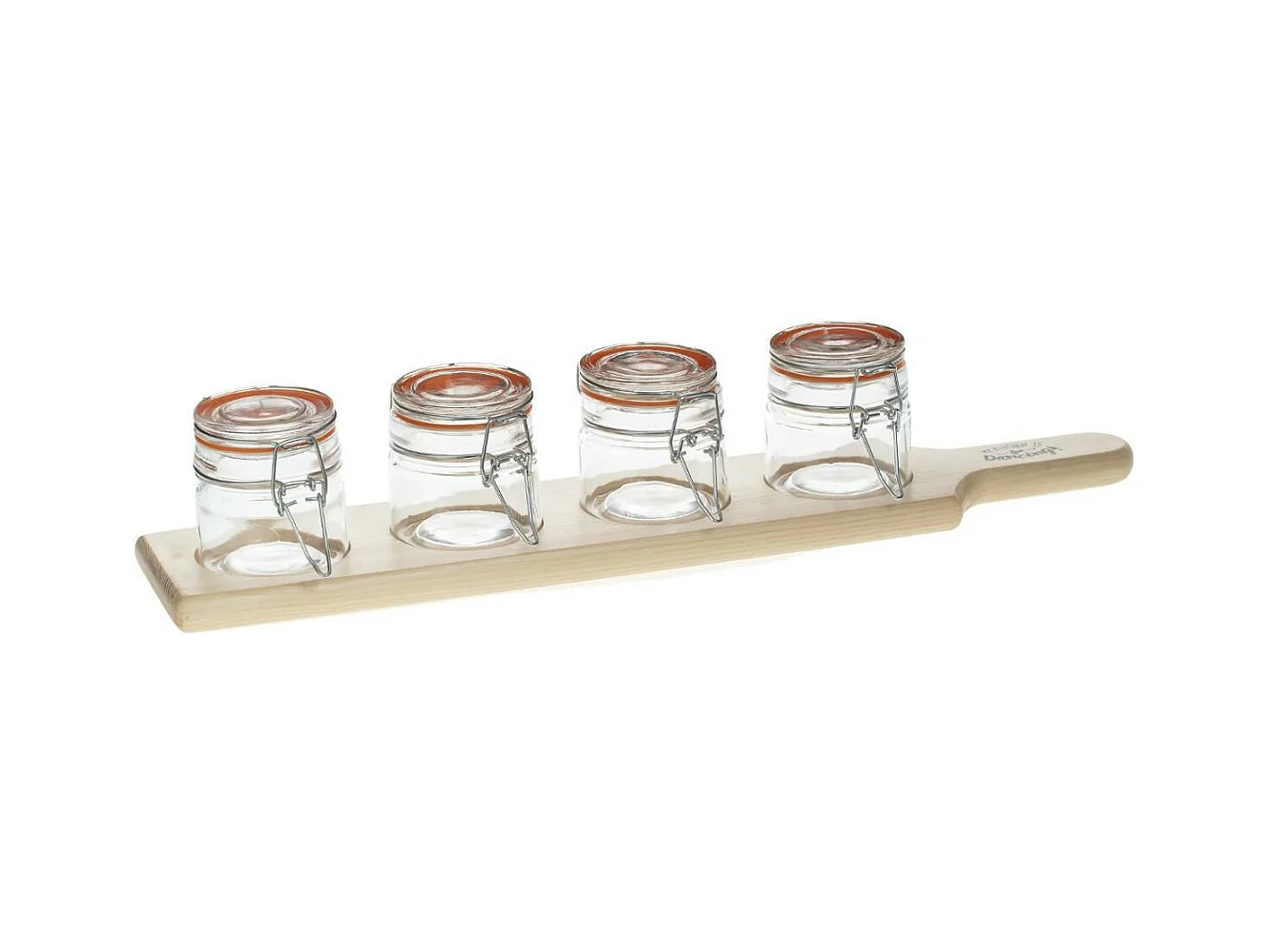 Set Apéritif 5 Pièces "Verrines" 45cm Naturel