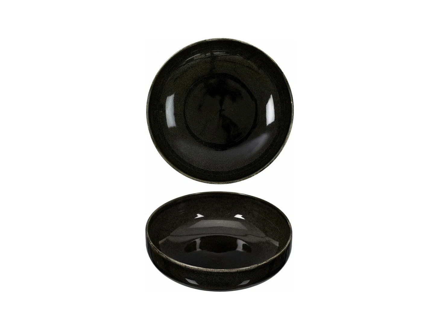 Lot de 6 Coupelles Design "Gancia" 70cl Noir