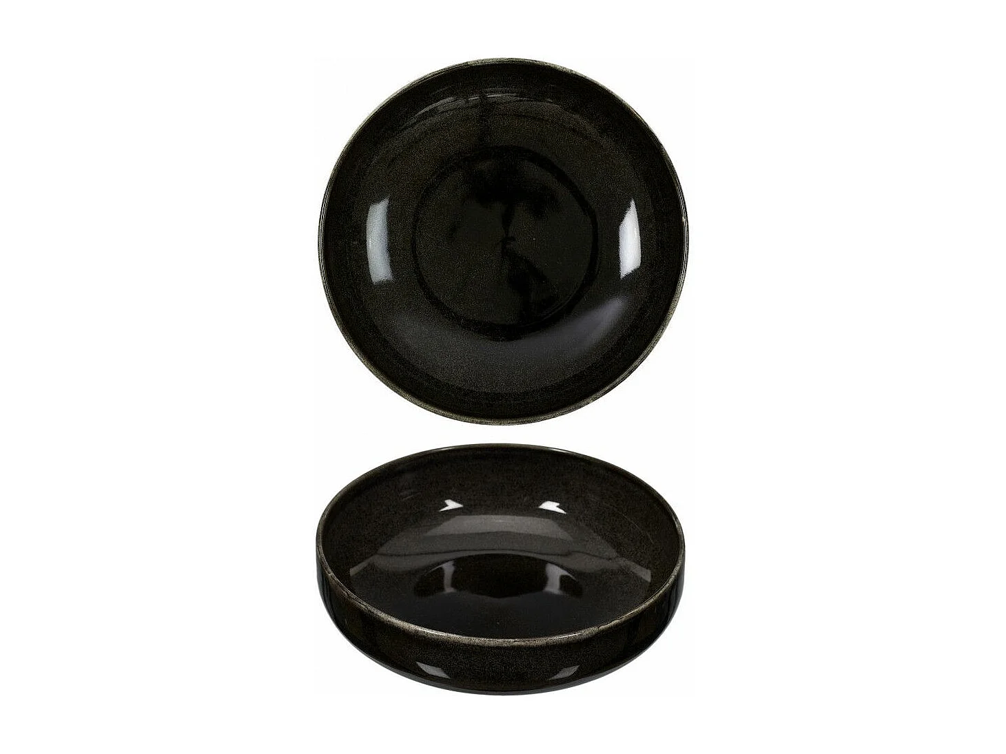 Lot de 6 Coupelles Design "Gancia" 70cl Noir