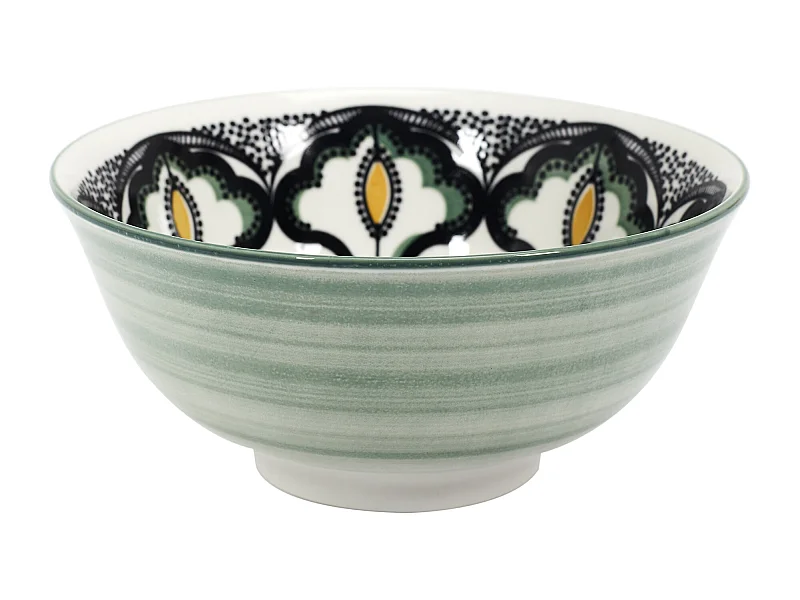 Coupelle Mandala Vert D15cm8 Vert