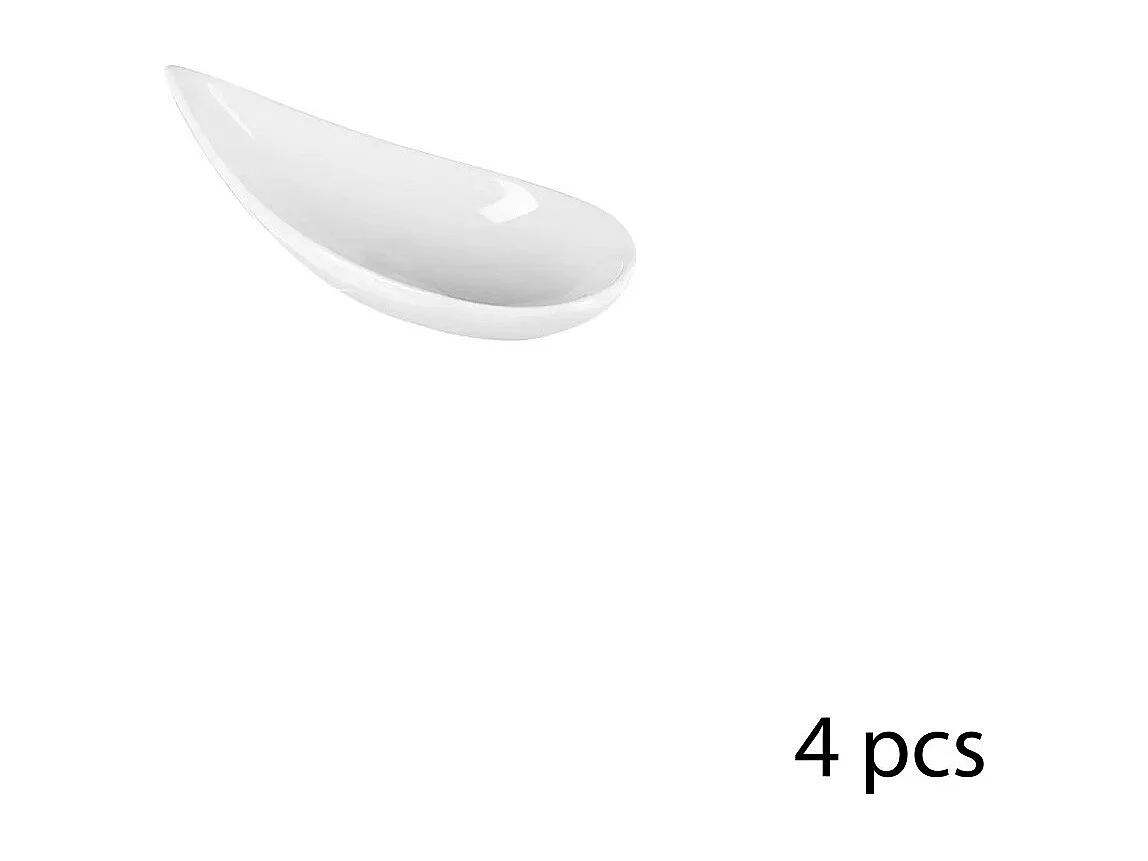 Service Apéritif Ardoise "17 Pièces" 32cm Gris & Blanc