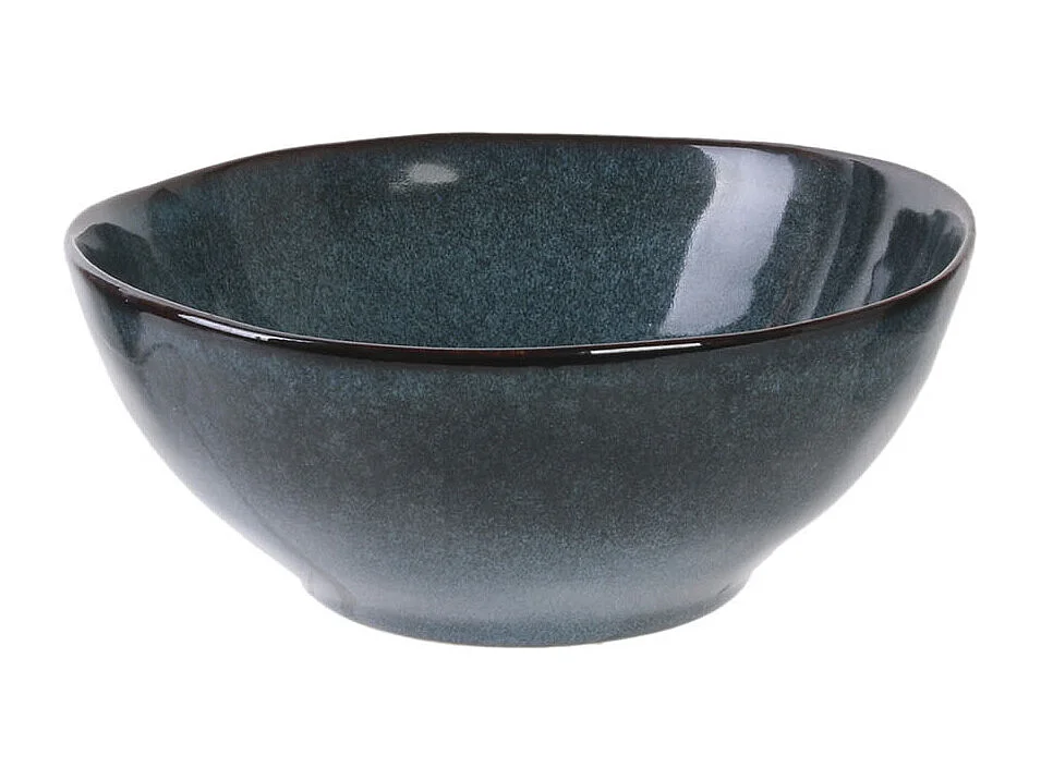 Coupelle 35cl D14.5cm H6cm Gres Du Temps Bleu Bleu