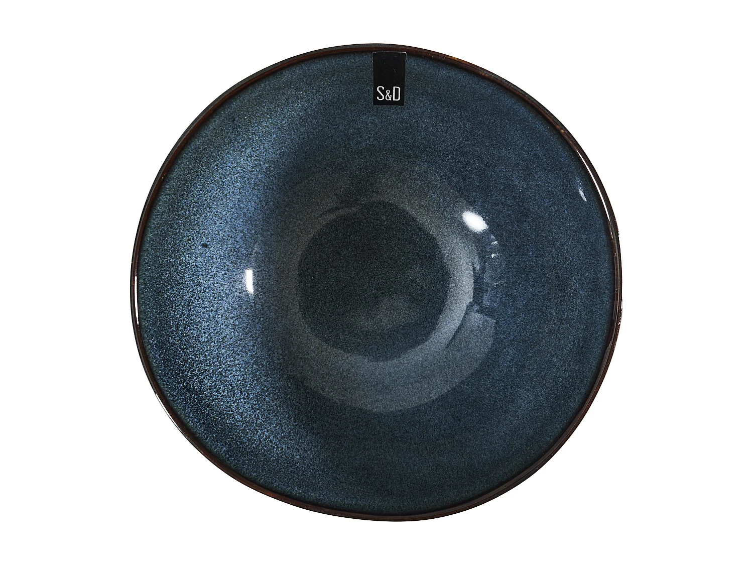 Coupelle 35cl D14.5cm H6cm Gres Du Temps Bleu Bleu