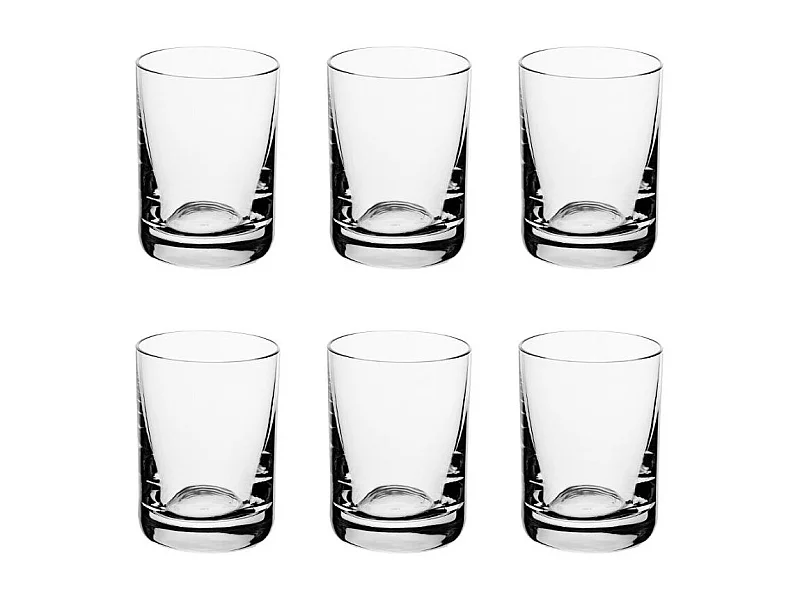 Lot de 6 Verrines en Verre "Taverna" 5cm Transparent
