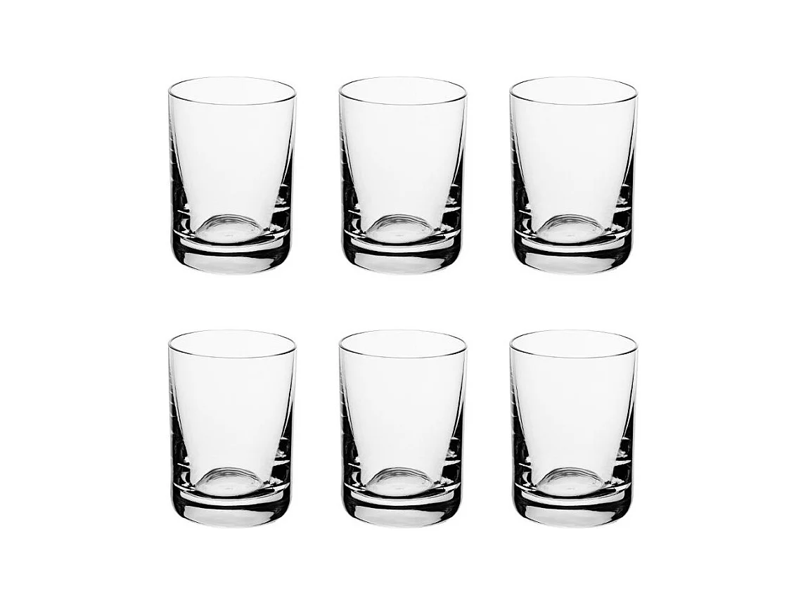 Lot de 6 Verrines en Verre "Taverna" 5cm Transparent
