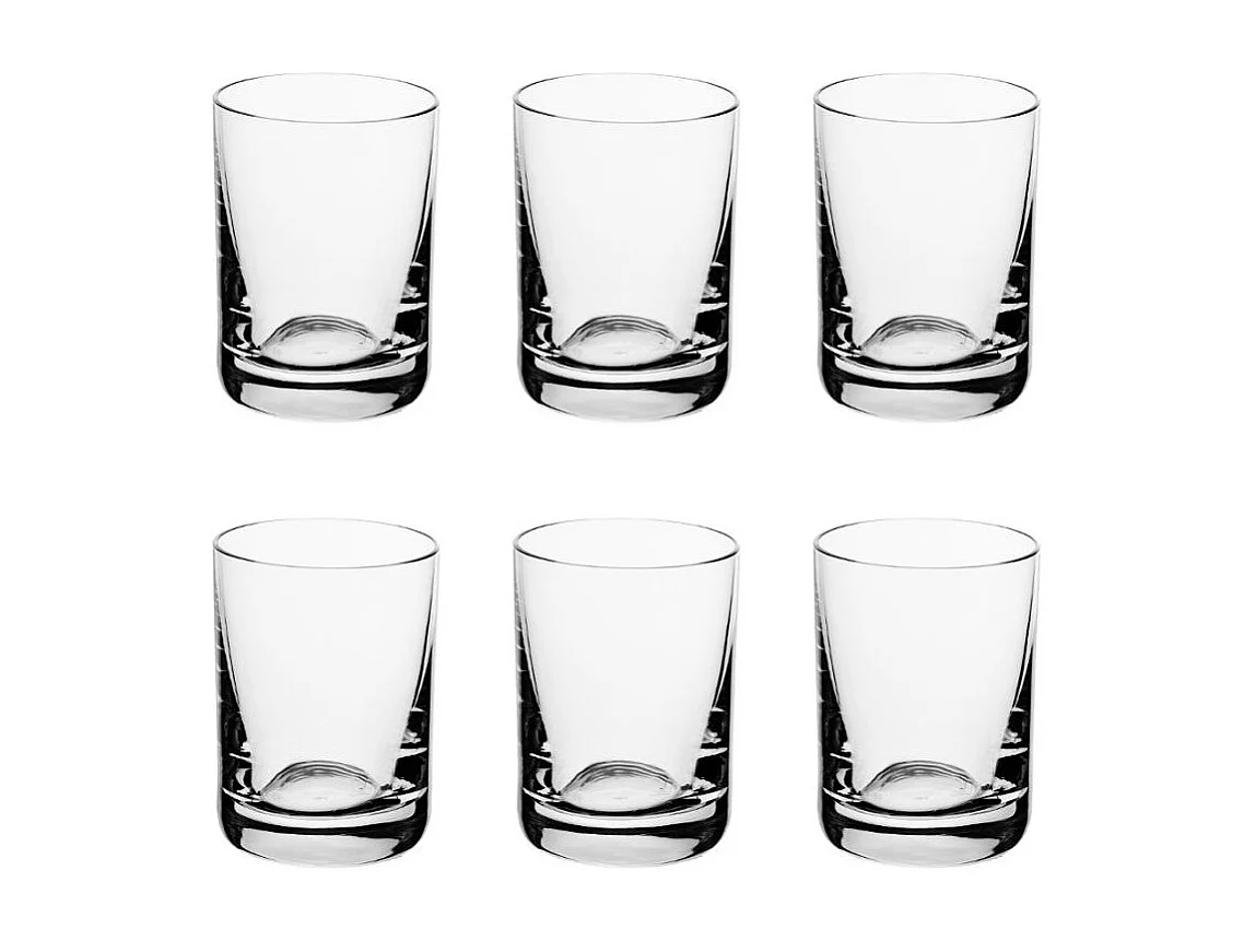 Lot de 6 Verrines en Verre "Taverna" 5cm Transparent