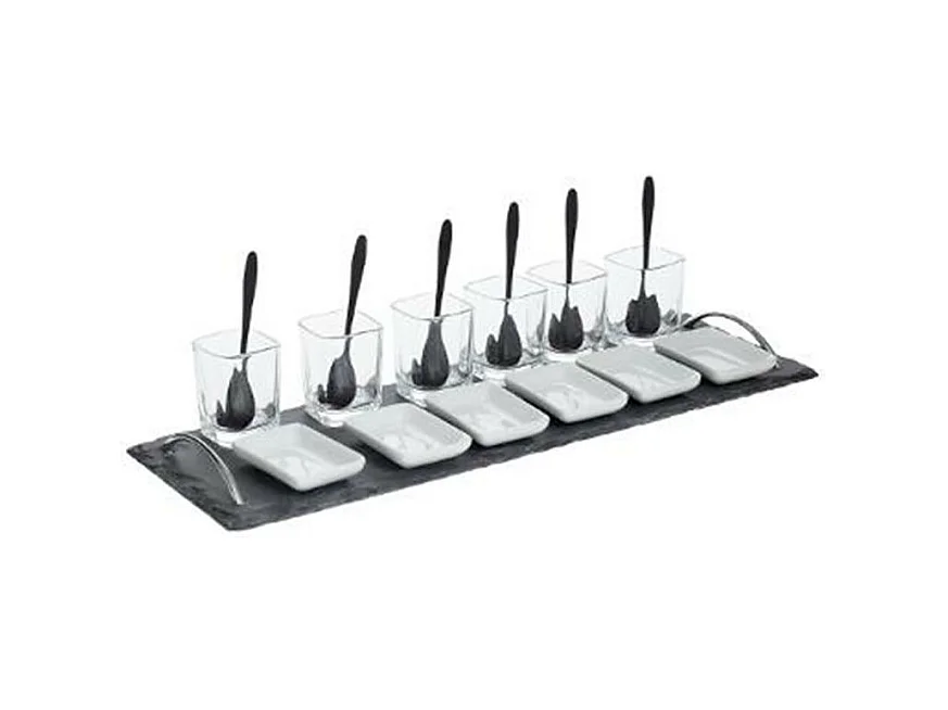 Set Apéritif 19 Pièces "Long" 45cm Noir