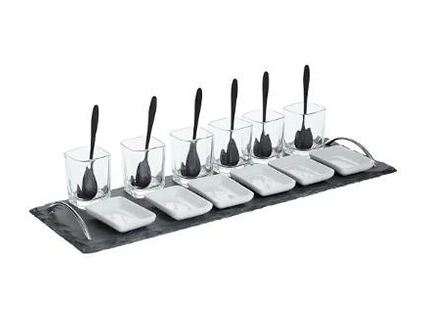 Set Apéritif 19 Pièces "Long" 45cm Noir