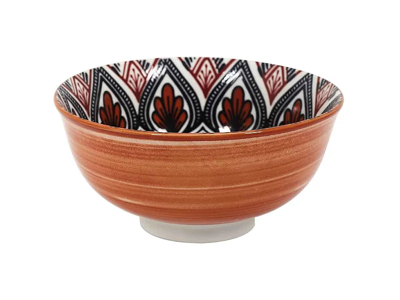 Coupelle en Céramique "Mandala" 22cl Orange