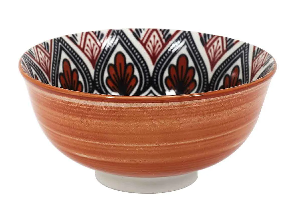 Coupelle en Céramique "Mandala" 22cl Orange
