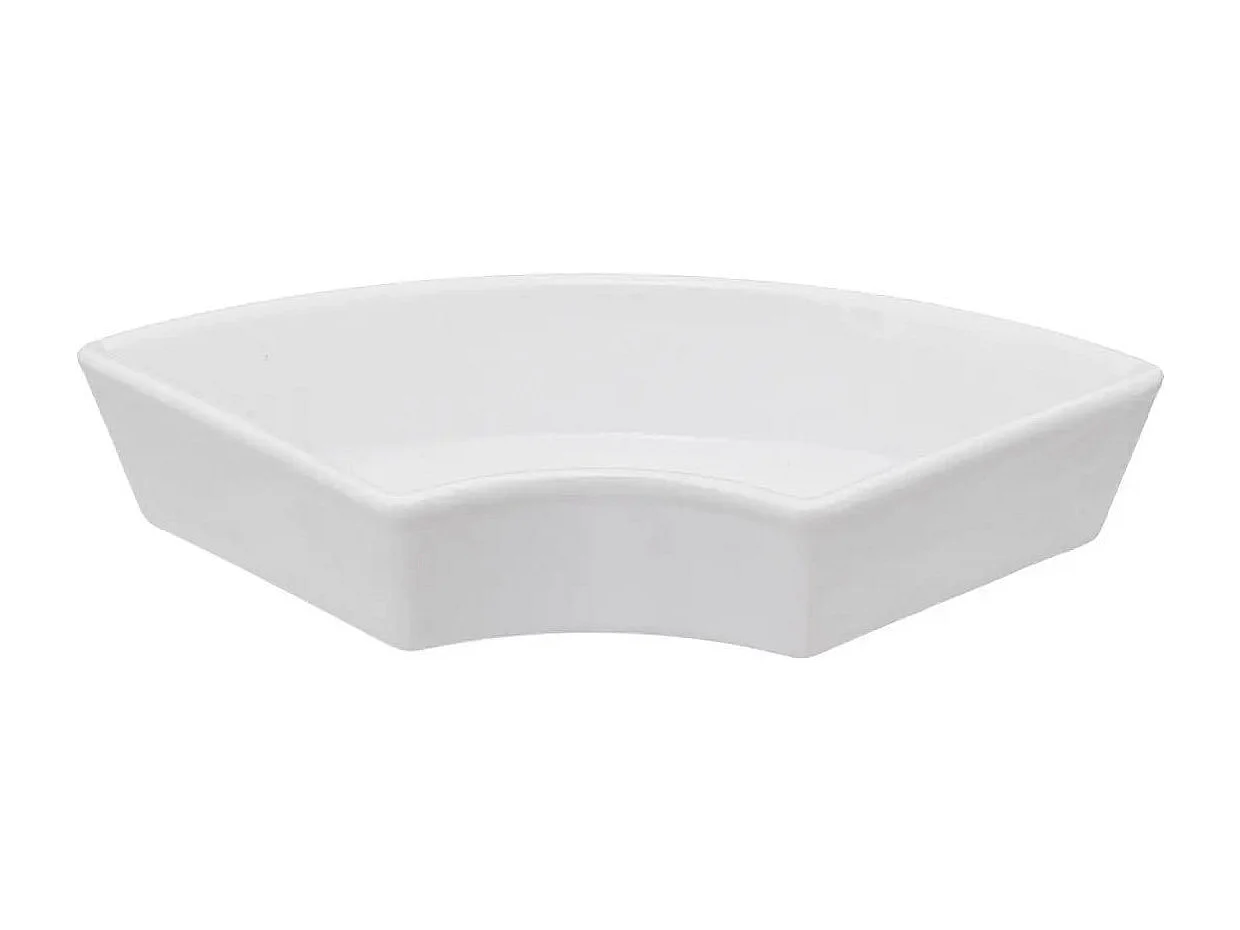 Set Apéritif 6 Pièces "Bambou" 27cm Blanc