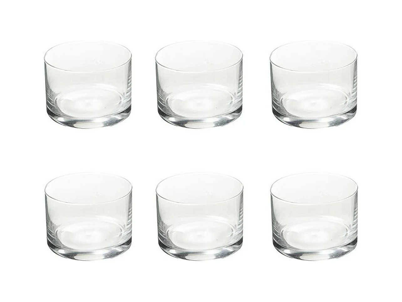 Lot de 6 Verrines Droites "Paris" 28cl Transparent