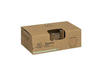 Lot de 6 Verrines en Verre "Sylvana" 8cl Transparent