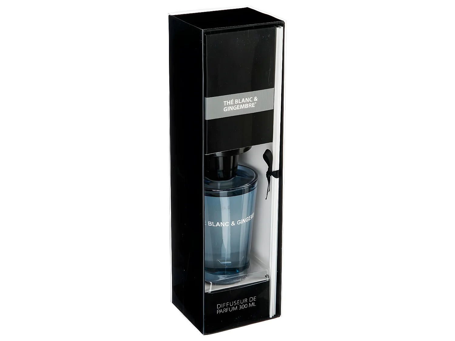 Diffuseur de Parfum "8 Bâtons" 300ml Thé Blanc & Gingembre