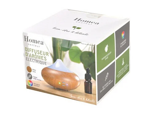 Diffuseur de Parfum "LED" 210ml Naturel