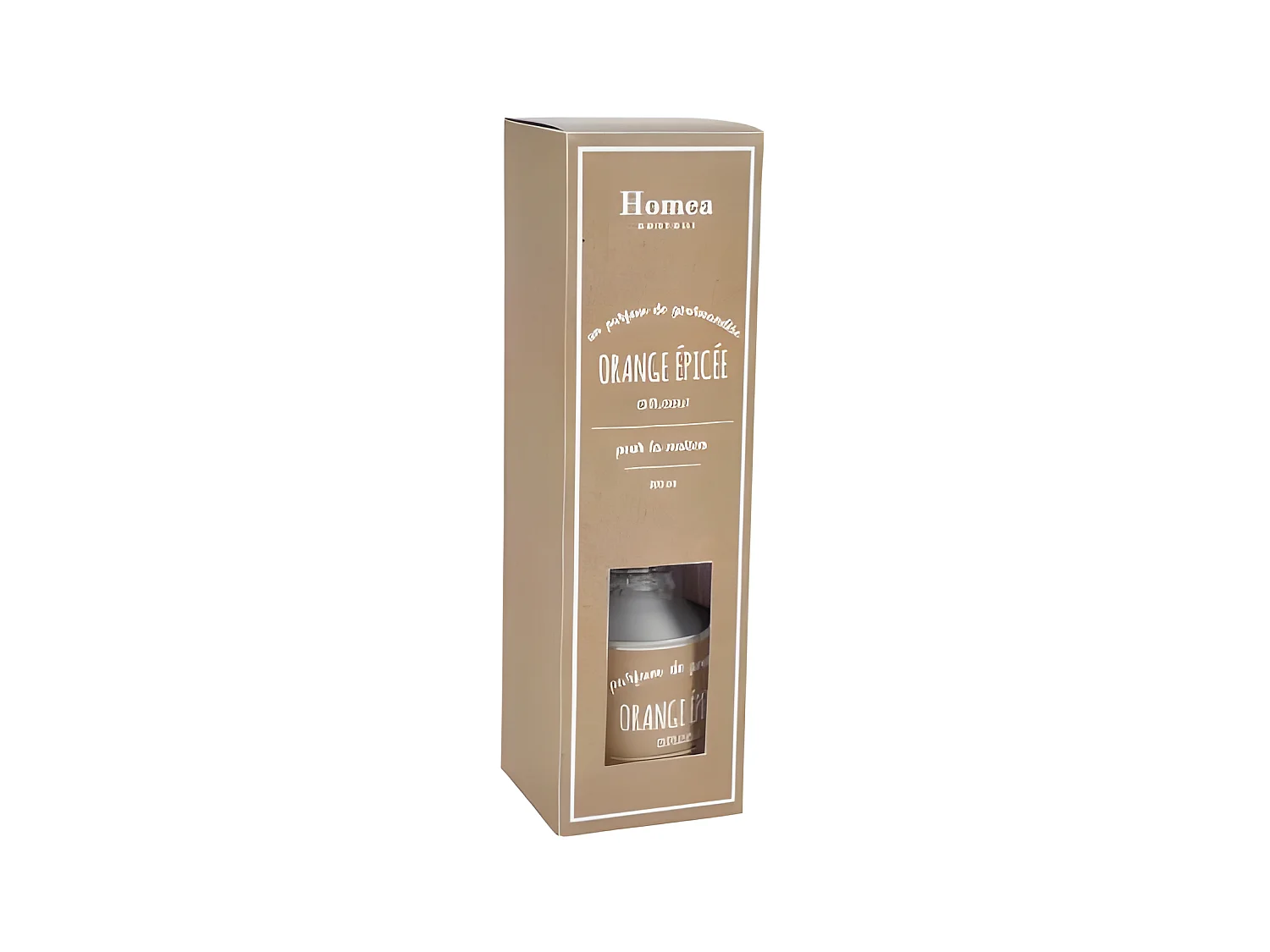 Diffuseur de Parfum "Pot Kraft" 200ml Orange Épicée