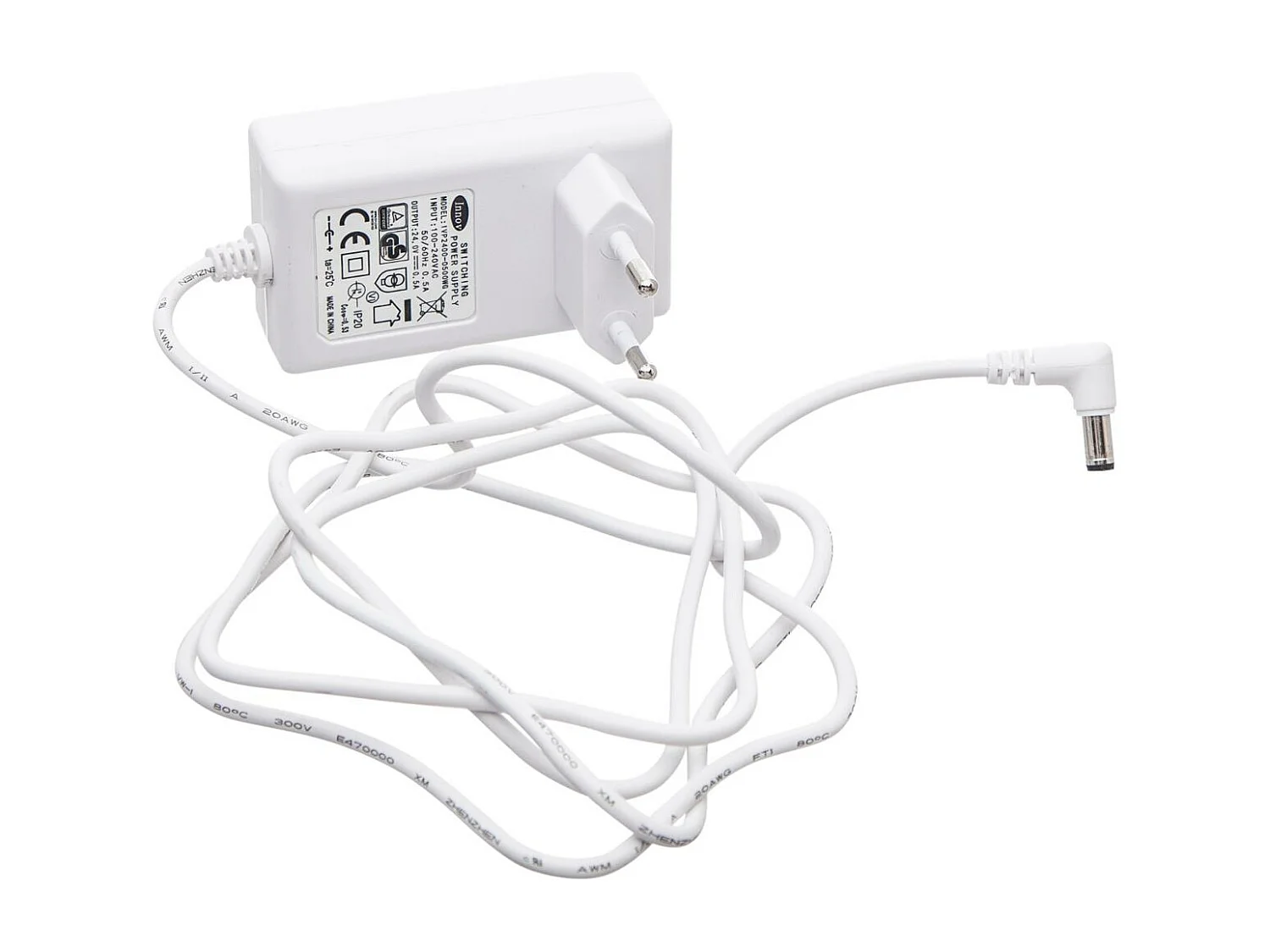 Diffuseur d'Huiles Essentielles LED "Arlie" 22cm Blanc