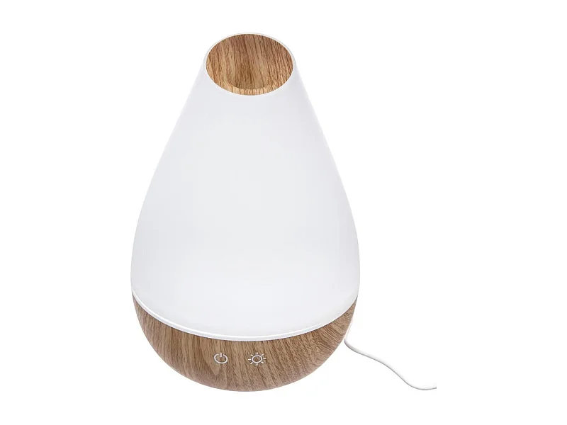 Diffuseur d'Huiles Essentielles LED "Arlie" 22cm Blanc