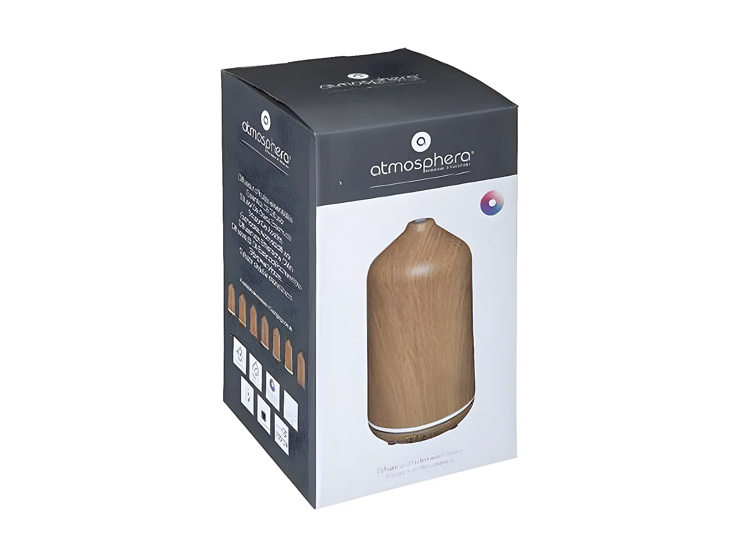 Diffuseur d'Huiles Essentielles "Bois" 250ml Naturel