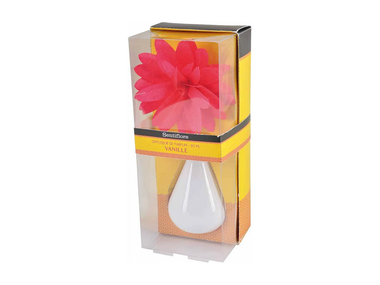 Diffuseur de Parfum "Tige Fleur" 80ml Vanille