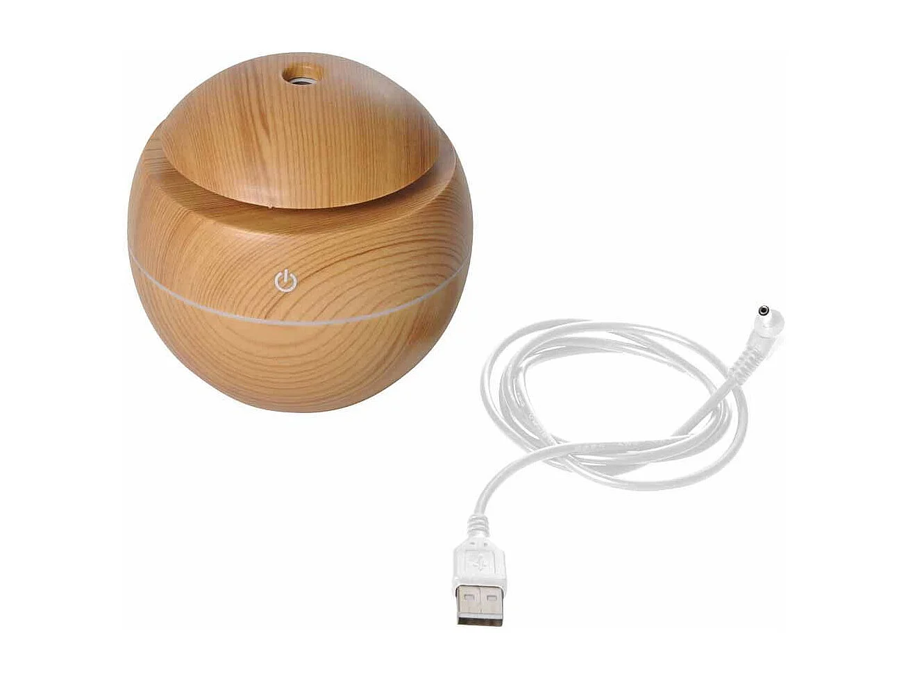 Diffuseur de Parfum Électrique "Boule" 130ml Naturel