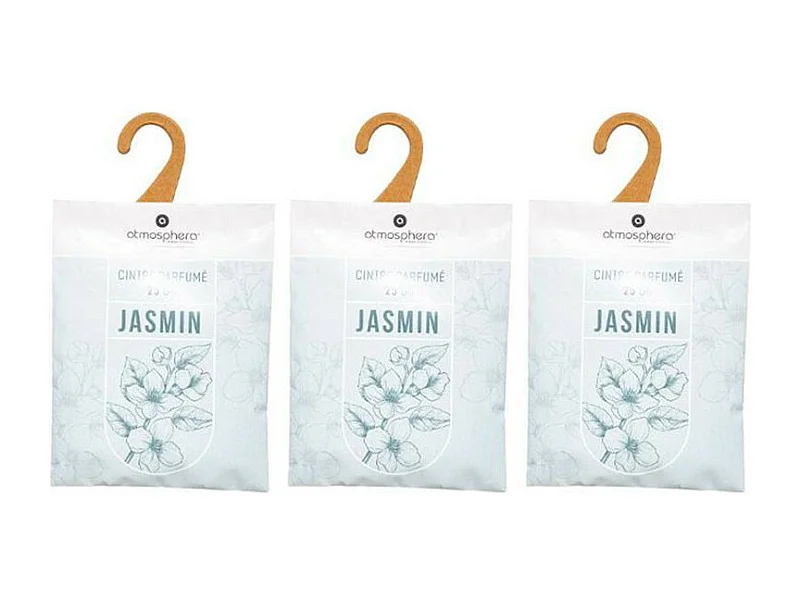 Lot de 3 Cintres Parfumés "Accro" 14cm Jasmin