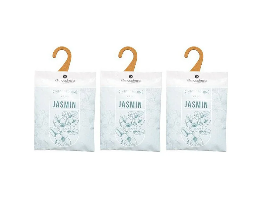 Lot de 3 Cintres Parfumés "Accro" 14cm Jasmin