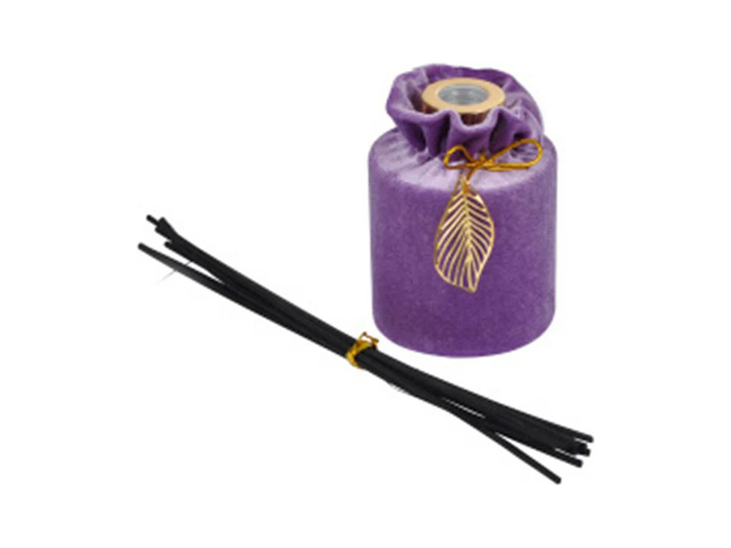 Diffuseur de Parfum Velours "Pendentif" 100ml Violet